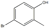 2-甲基-4-溴苯酚 结构式