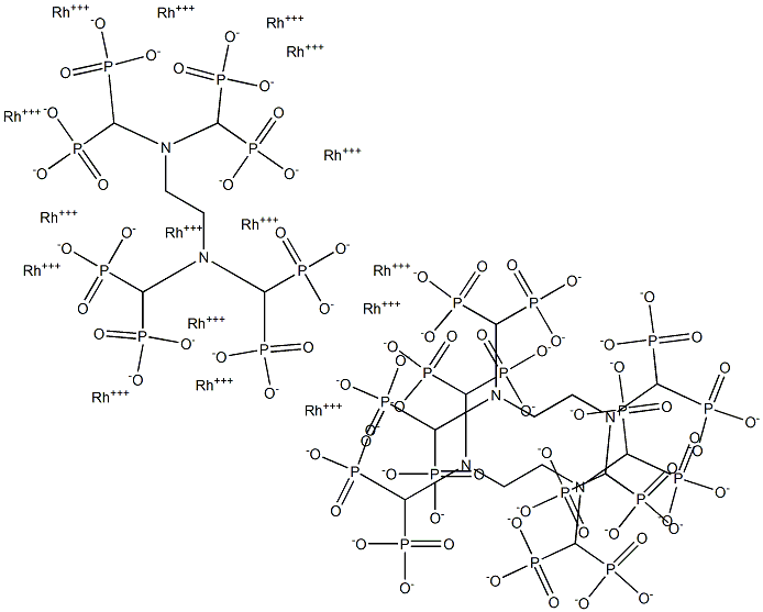 rhodium ethylenediaminetetramethylenephosphonate 结构式