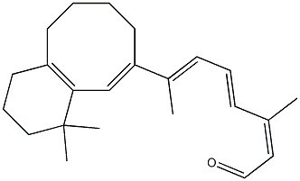 8,18-propanoretinal 结构式