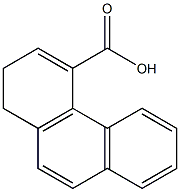1,2-dihydrophenanthrene-4-carboxylic acid 结构式