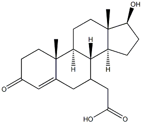 7-carboxymethyl testosterone 结构式