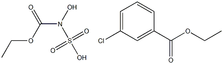 N,O-dicarbethoxy-4-chlorobenzenesulfohydroxamate 结构式