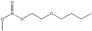 methyl 2-butoxyethyl silicate 结构式