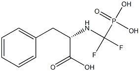 phosphonodifluoromethylphenylalanine 结构式
