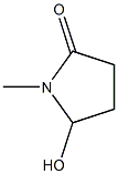 5-hydroxy-N-methylpyrrolidone 结构式