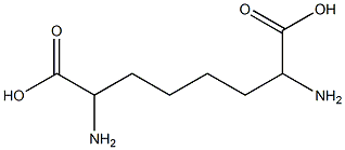 2,7-diaminosuberic acid 结构式