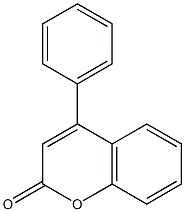 4-phenylcoumarin 结构式