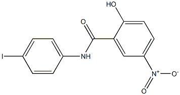 4'-IODO-5-NITROSALICYLANILIDE 结构式