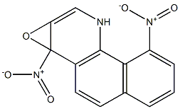 1,5-DINITRO-4-AZAPHENANTHRENEN-OXIDE 结构式