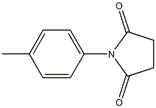 N-(4-METHYLPHENYL)SUCCINIMIDE 结构式
