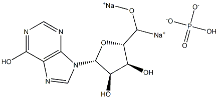 INOSINE5'-DISODIUMPHOSPHATE 结构式