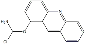 AMINOCHLOROMETHOXYACRIDINE 结构式