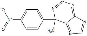 6-(PARA-NITROPHENYL)ADENINE 结构式