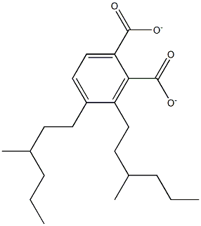 DI-3-METHYLHEXYLPHTHALATE 结构式