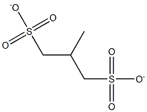 ETHANEDIMETHYLSULPHONATE 结构式