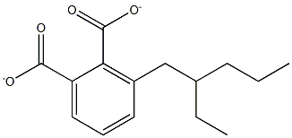 MONO(2-ETHYLPENTYL)PHTHALATE 结构式