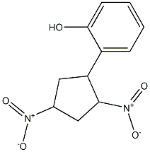 2,4-DINITRO-CYCLOPENTYLPHENOL 结构式
