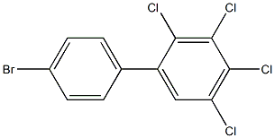 4'-BROMO-2,3,4,5-TETRACHLOROBIPHENYL 结构式