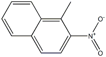 NAPHTHALENE,1-METHYL-2-NITRO- 结构式