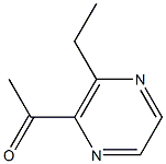 2-ACETYL-3-ETHYL-1,4-DIAZINE 结构式