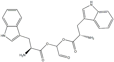 DI-L-TRYPTOPHANACETALDEHYDE 结构式