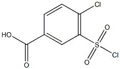 4-CHLORO-5-CHLORO-SULPHONYLBENZOICACID 结构式