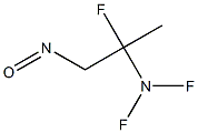 NITROSOMETHYLTRIFLUOROETHYLAMINE 结构式