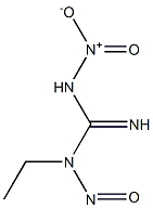 GUANIDINE,1-ETHYL-3-NITRO-1-NITROSO 结构式