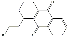 TETRAHYDROHYDROXY-ETHYLANTHRAQUINONE 结构式