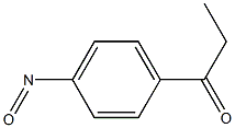 PROPIOPHENONE,4'-NITROSO- 结构式