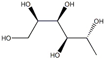 鼠李糖醇 结构式