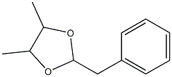 2-BENZYL-4,5-DIMETHYL-1,3-DIOXOLAN 结构式