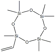 VINYLHEPTAMETHYLCYCLOTETRASILOXANE 结构式