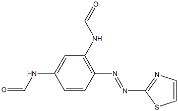 6-PARA-DIMETHYLAMINOPHENYLAZOTHIAZOLE 结构式