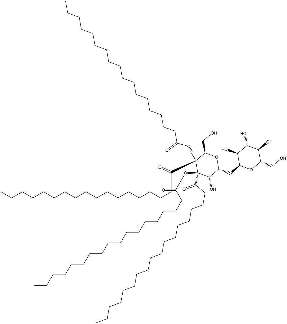 TETRASTEAROYLTREHALOSE 结构式