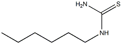 1-N-HEXYLTHIOUREA 结构式