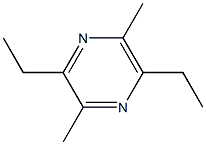 3,6-DIETHYL-2,5-DIMETHYLPYRAZINE 结构式