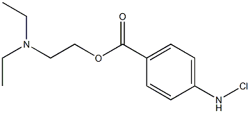 PROCAINECHLORIDE 结构式