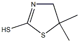 5,5-DIMETHYL-2-MERCAPTOTHIAZOLINE 结构式