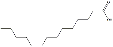 9Z-TETRADECENOICACID 结构式