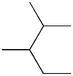 2,3-DIMETHYPENTANE 结构式