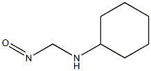 NITROSOMETHYLCYCLOHEXYLAMINE 结构式