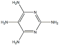 TETRAAMINOPYRIMIDINE 结构式