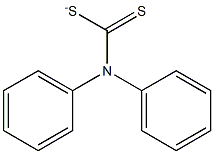 DIPHENYLDITHIOCARBAMATE 结构式