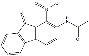 ACETAMIDONITROFLUORENONE 结构式