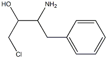 BENZYL-1-AMINO-3-CHLORO-2-HYDROXYPROPANE 结构式