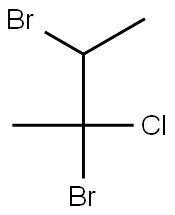 3-METHYL-2,3-DIBROMO-3-CHLOROPROPANE 结构式