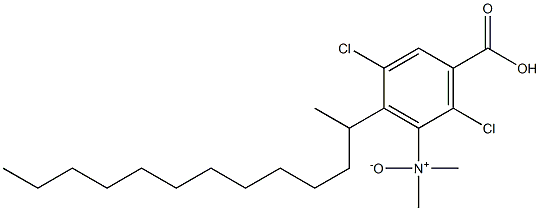 (1-METHYLDODECYL)DIMETHYLAMINEN-OXIDE 结构式