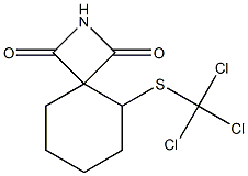 TRICHLOROMETHYLTHIOCYCLOHEXANEDICARBOXYIMIDE 结构式