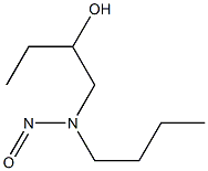 2-HYDROXY-DI-N-HUTYLNITROSAMINE 结构式